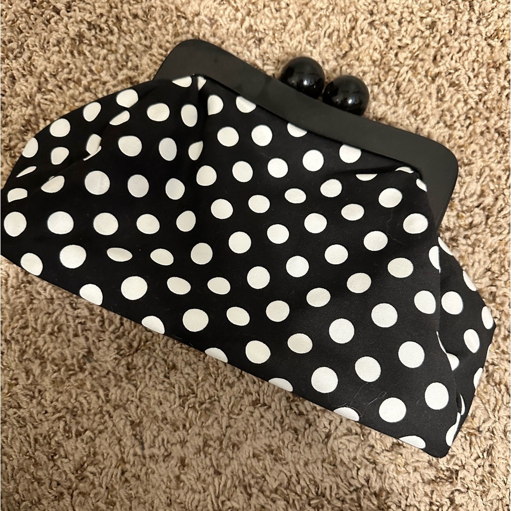 Women’s Polka Dot Clutch